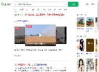 男子开收割机冲入着火麦田_360搜索